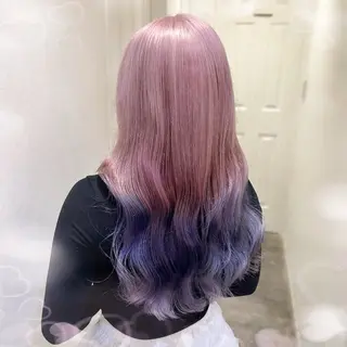 カラー 🎼2次元カラー ヘアメ たまみ🎀のヘアスタイル
