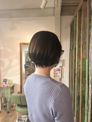 ショート faith hair apros.所属・白上 愛佳のヘアスタイル