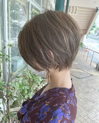 ショート CINQ ドリームプラザ店所属・竹内 仁のヘアスタイル