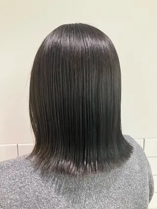 ミディアム カラー GOTODAY シェアサロン梅田NU茶屋町店所属・髪質改善/艶カラー 縮毛矯正/みほのヘアスタイル