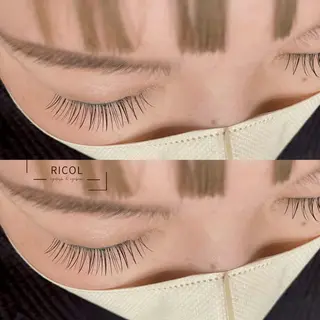 マツエク・マツパ RICOL 《リコル》のマツエク・マツパデザイン