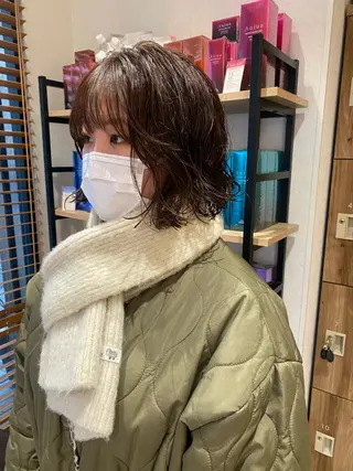 ショート パーマ パーマ指名No1 /namiのヘアスタイル