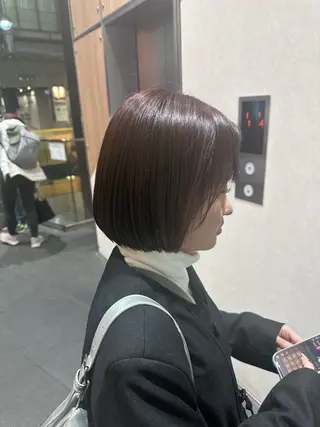 ショート カラー Hair salon M所属・🎀ボブカット🤍 みくのヘアスタイル