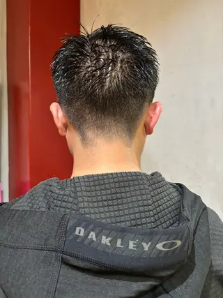 ショート メンズ ツーブロック刈り上げ Harunaのヘアスタイル