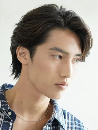 パーマ メンズ fifth原宿 宮部蓮のヘアスタイル