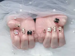 ネイル 【Eclat エクラ】nail&beauty所属・Eclat〔エクラ〕 MOEKA𝜗𝜚*のネイルデザイン