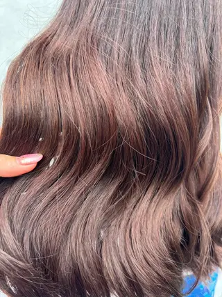 ロング カラー ヘアアレンジ Hair & Beauty the B 岡崎店所属・山口 安美のヘアスタイル