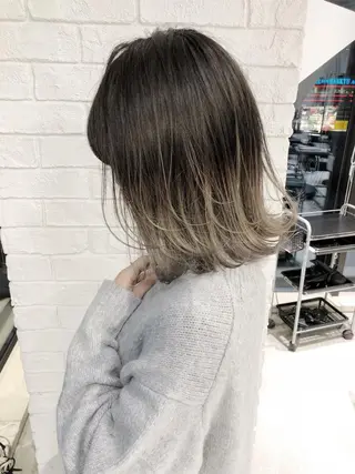 ミディアム カラー OTAKU HAIR STUDIO所属・shin✨今月注目✨ スタイリスト（急募）のヘアスタイル