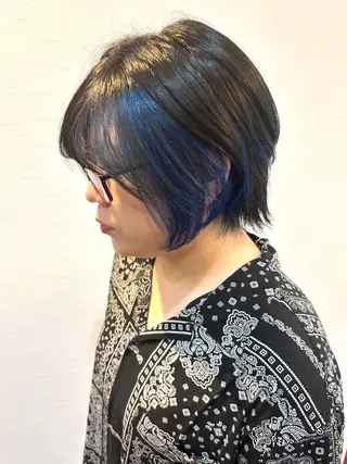 ショート カラー 𝒌𝒚𝒐𝒌𝒂 🍀のヘアスタイル
