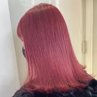 ミディアム カラー ハイトーン/ケア特化 ♥️あいみ♥️のヘアスタイル