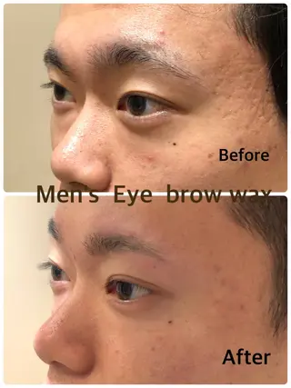 メンズ アイブロウ -5歳大人ﾊｲﾗｲﾄ ✨津嘉山のヘアスタイル