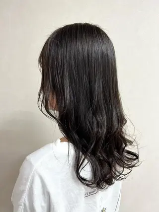 セミロング ショート/白髪ぼかし 君和田若菜のヘアスタイル