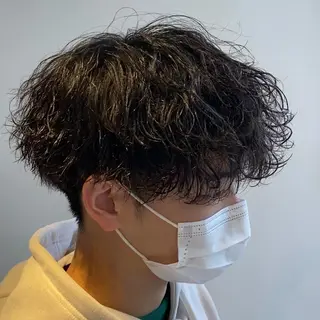パーマ メンズ メンズ縮毛矯正 ♠️店長下平隼人のヘアスタイル