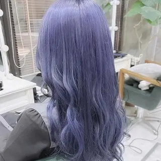 ロング カラー Days 透明感カラーのヘアスタイル