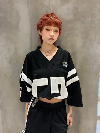 ショート カラー 篠江 廉のヘアスタイル