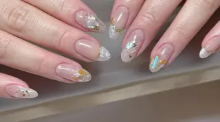 ネイル By moonネイル 🌷ワンホン/韓国風のネイルデザイン