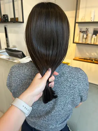 ロング FILMS Rinoのヘアスタイル