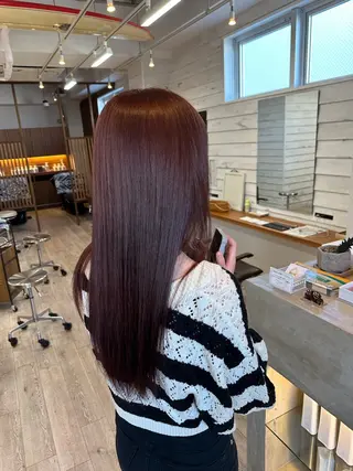 ロング 下島 優人のヘアスタイル
