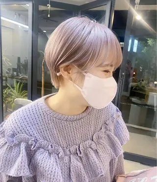 ショート ✨似合わせ ショート/yui✨のヘアスタイル