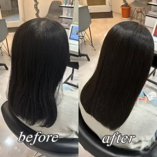 セミロング 🌙髪質改善カラー Momoka🦋のヘアスタイル