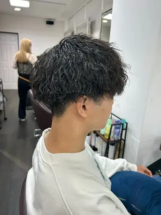 ショート パーマ メンズ メンズパーマの達人 /タカシマ　ダイスケのヘアスタイル