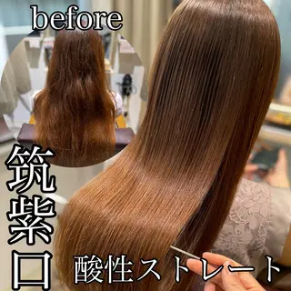 ロング 髪質改善/縮毛矯正 Takahiroのヘアスタイル