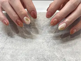 ネイル NINEnami ニュアンスネイルのネイルデザイン