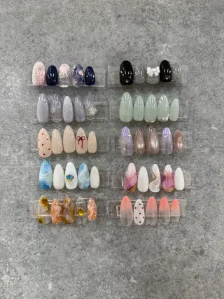 ネイル Agate miku🎀‧₊のネイルデザイン