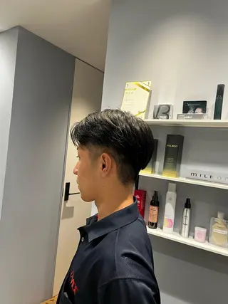 メンズ かりかわ まみのヘアスタイル