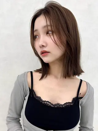 ミディアム ボブ特化美容師💖 RYUGA💖のヘアスタイル