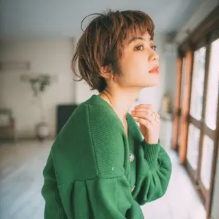 ショート カラー ハイトーン/ボブ/ ハイライト🌱ᩚ涼介のヘアスタイル