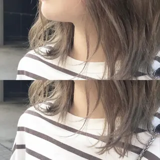 ミディアム ヘアアレンジ See by merのマツエク・マツパデザイン
