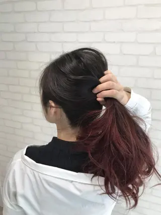 セミロング RecheRche 池袋のヘアスタイル