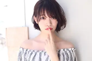 ショート カラー 服部 樹季のヘアスタイル