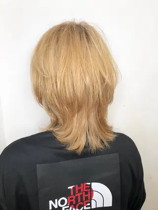セミロング カラー パーマ ヘアアレンジ 高橋 隆一のヘアスタイル