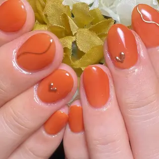 ネイル nail　milky 〜深夜にもネイル〜のネイルデザイン