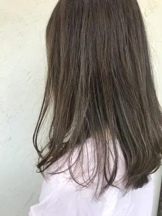 ミディアム カラー 艶髪育成サロン 京橋　shinのヘアスタイル