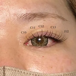 マツエク・マツパ Veil chihiroのマツエク・マツパデザイン