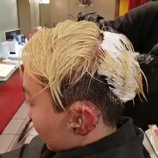 ショート メンズ D/i所属・4店舗フリーランスⅠ Y/no〈夜のスパ〉のヘアスタイル