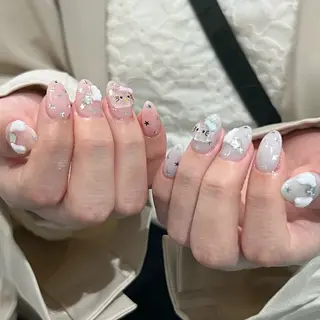 ネイル GO TODAY SHARE SALON 新宿Gratia店所属・RURU nailのネイルデザイン