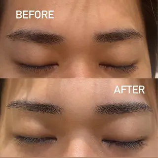 アイブロウ モデル募集 KEITOのヘアスタイル