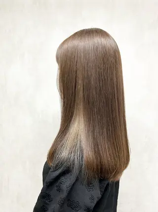 ロング カラー ウプ🦋marina takeuchiのヘアスタイル