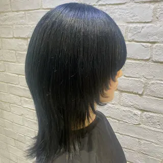 ミディアム カラー ヘアアレンジ 鈴木 亜衣良のヘアスタイル