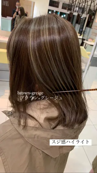 ミディアム カラー 🫧髪質改善・美髪 艶髪🫧ニタ シンゴのヘアスタイル