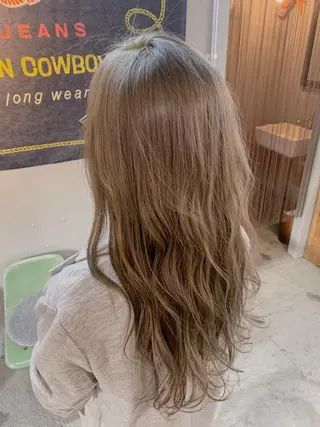 ロング カラー 代表 中島貴志のヘアスタイル