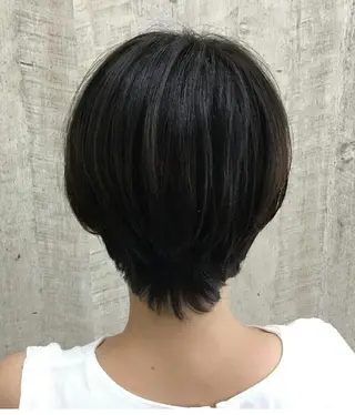 ショート カラー hair salon Ame(エイム)所属・熊井 達也のヘアスタイル