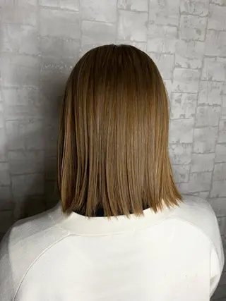 ミディアム カラー 船津武俊 フナツタケトシのヘアスタイル