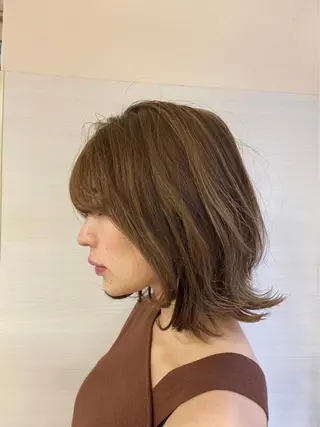 ミディアム ✨あなたのお悩み解消 美容師✨TOMOKAのヘアスタイル