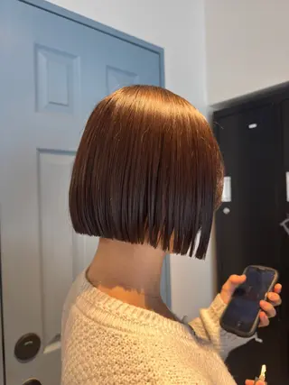 ミディアム saki/Insta fleur_sakiのヘアスタイル