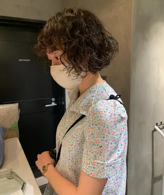 ショート パーマ アンニュイヘア🪽 ayumiのヘアスタイル